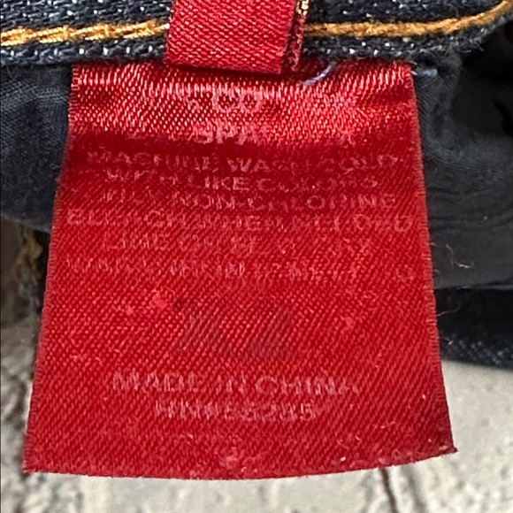 X2 Quality Denim Low Rise Dark Wash Wide Flare Leg Jeans Womens Size 2 R - Picture 8 of 16